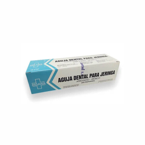 Agujas dentales estériles descartables 30G Medianas