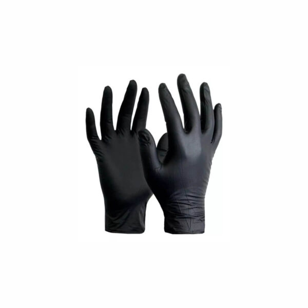 Guantes De Nitrilo Color Negro