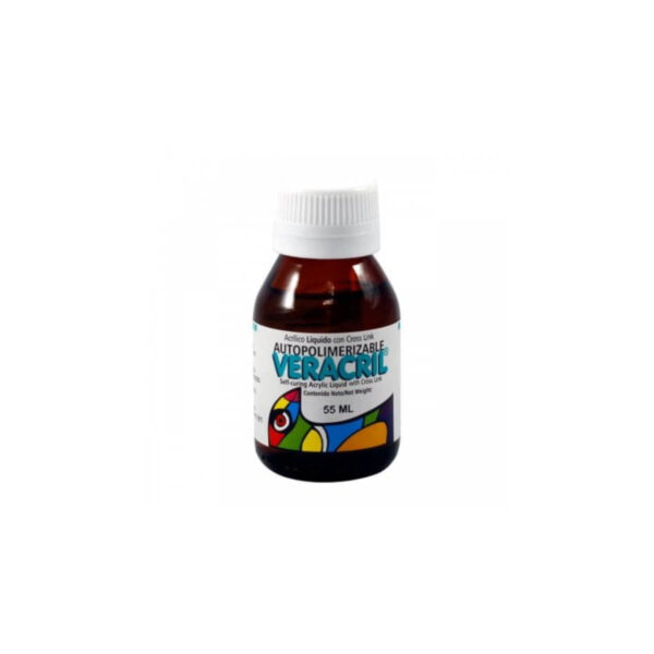 Acrílico Liquido x 55 ml.- Autopolimerizable Veracril