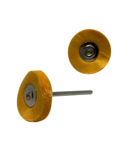 RUEDA PM Badana 22mm tela Paño suave c/u 15-049 montado Densell