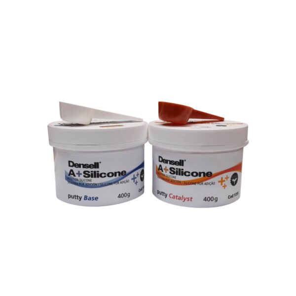 Silicona A + Silicona Densell Putty Soft 800g  Base+Catalizador