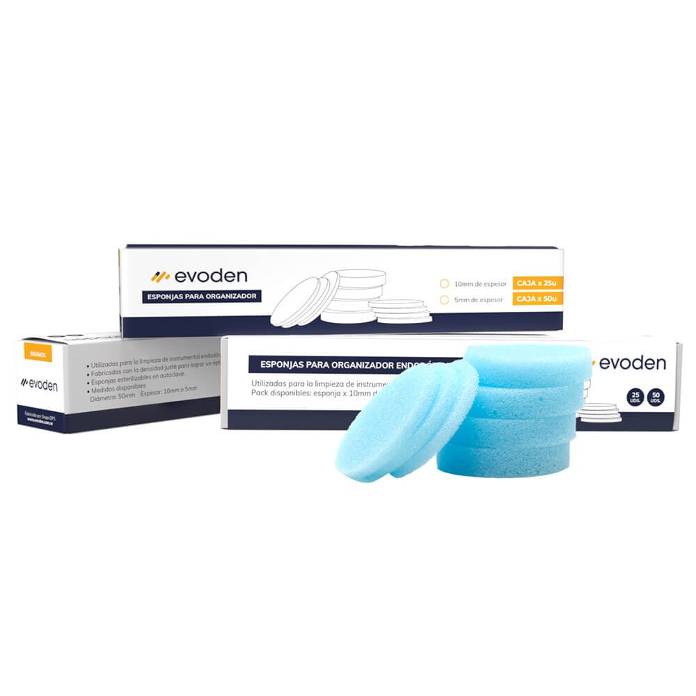 Esponja para esponjero endodontico 50mmx5mm espesor por 5 unidades