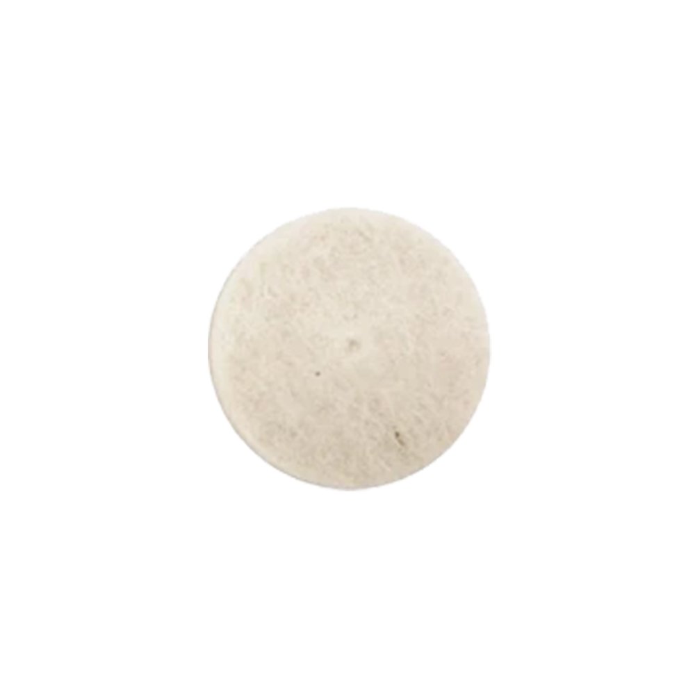 Disco fieltro de lana RA0204, Ø10mm, montado CA.