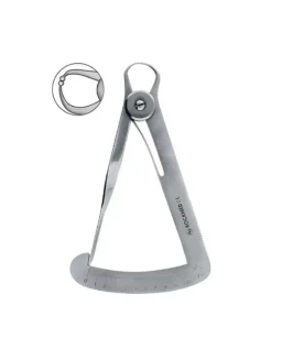 Calibre Iwanson con punta para cera 100 mm. ROCKMED