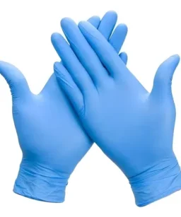 Guantes De Nitrilo Color Azul