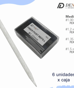 Pernos de fibra de vidrio Denco 1mm caja x unidad