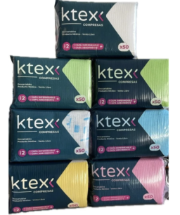 Compresas Descartables K-tex Pro2 50u