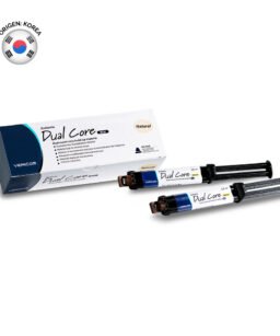 Cemento Dual Core automix, 2 jeringas x 9g c/u. VERICOM