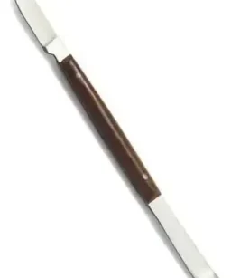 Espatula cera 13cm Mango madera Belkys