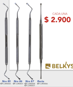 Cureta Lucas Numero 86 Belkys